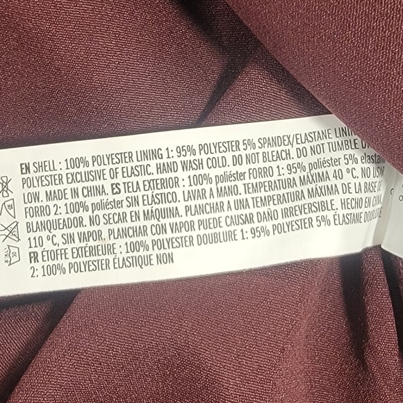 English Factory Floral Chiffon Babydoll Dress Puff Sleeve Square Neck Size 1X - Picture 6 of 11